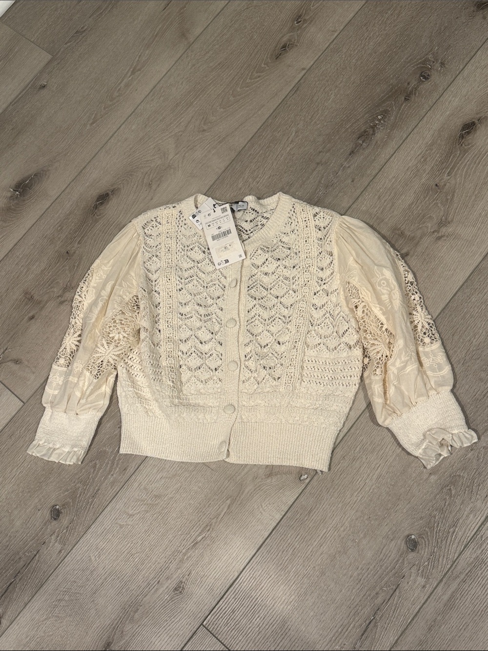 Zara Knit Cardigan Size Medium